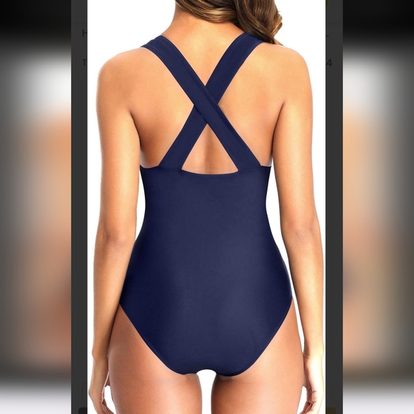 *NEW* WOMENS ONE PIECE SWIMSUIT XXLARGE - Picture 2 of 5